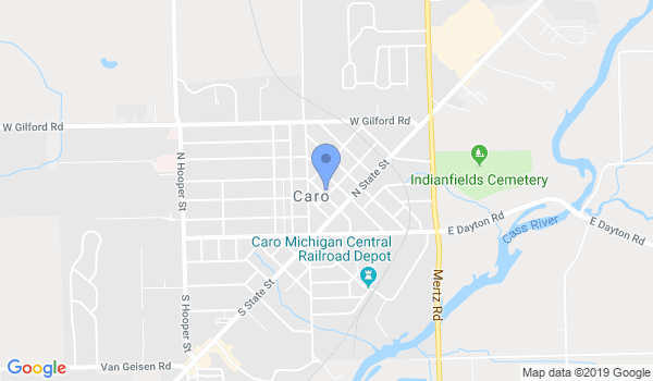 Jones Martial Arts location Map