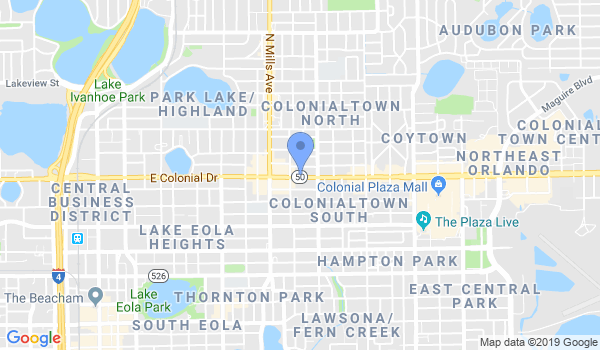 The Jungle MMA & Fitness Orlando location Map