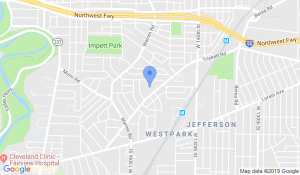 Karate Institute of America location Map