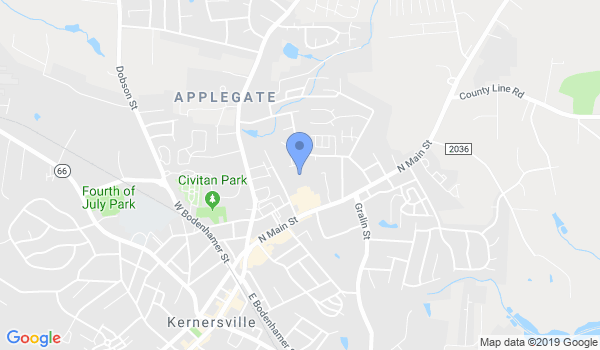 Karate International of Kernersville location Map