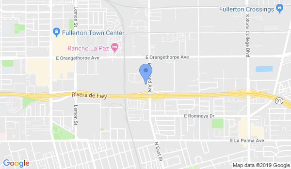 Karate Sport of Anaheim location Map