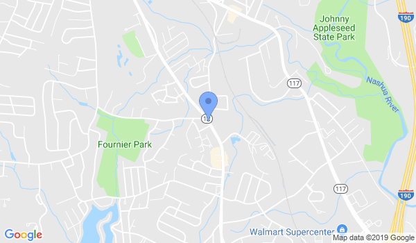 Kevin Bliss Self Defense Ctr location Map