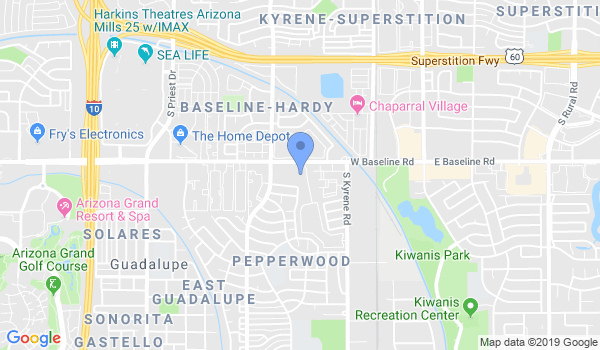 Kick Box Aerobics location Map