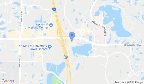 Kids Martial Arts Bradenton Florida location Map