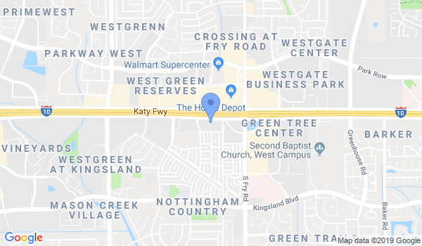 Kim Soo Karate Inc location Map
