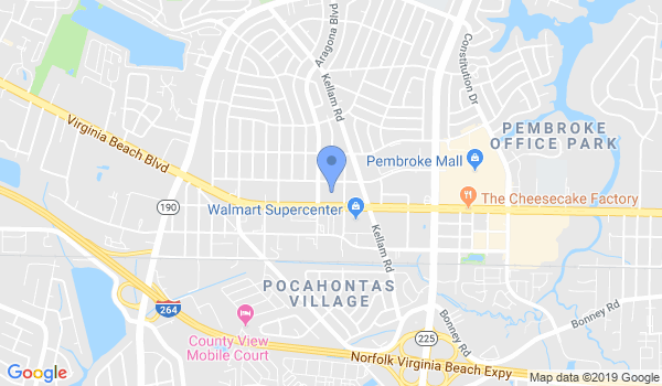 Kim's hapkido location Map