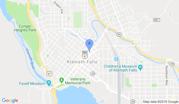 Klamath Falls Aikido / Drifting Sands Aikido location Map