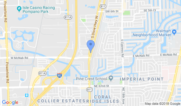 Krav Maga Worldwide™ Official Training Center - Fort Lauderdale/Pompano Beach, Florida location Map
