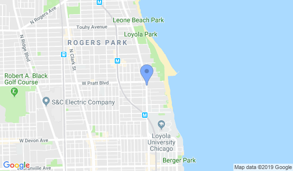 Kung Fu Academy of Chicago location Map