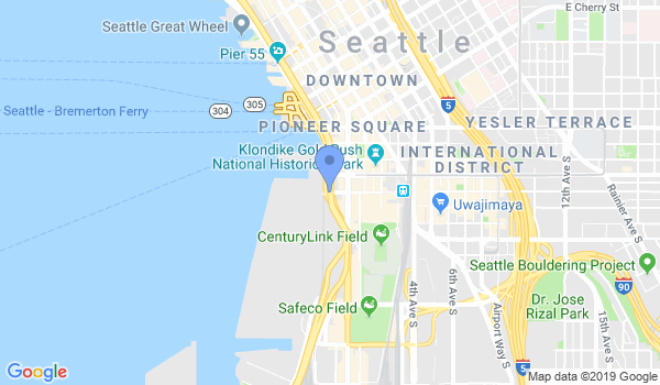 Kung-Fu Club of Seattle location Map