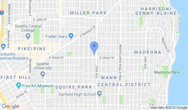 Kung Fu Kids & Seattle Kjknbo location Map