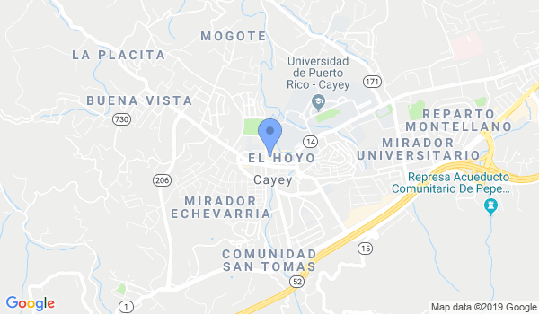 Kyokushin Puerto Rico location Map