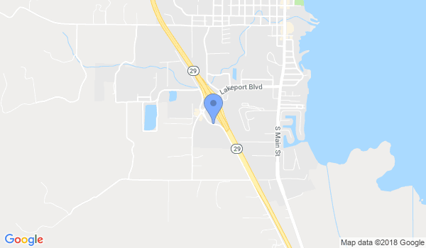 Lake County Martial Arts location Map