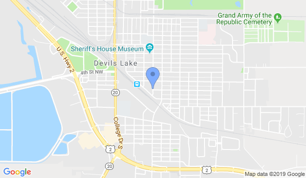 Lake Region Martial Arts (a Northwest Martial Arts Affiliated School) location Map
