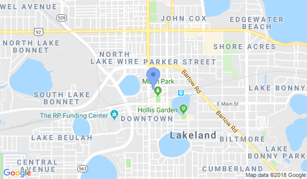 Lakeland Florida Family Martial Arts location Map