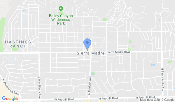 Larry Tatum's Kenpo Karate location Map
