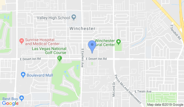 Las Vegas Self Defense location Map