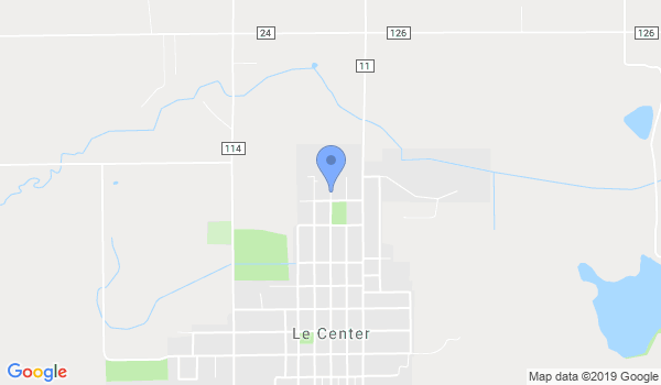 LeCenter Karate location Map