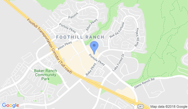 Lee's Tae Kwon DO location Map