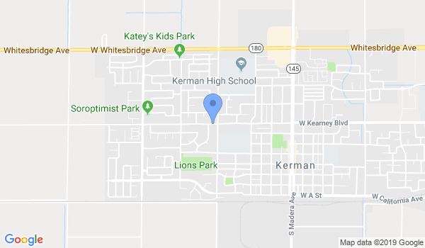 The Lion's Den Hodges Kenpo Karate location Map