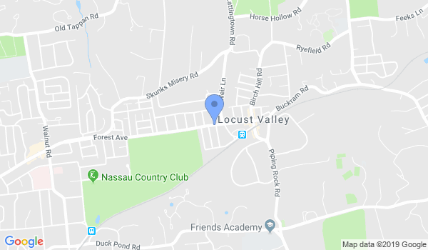 Locust Valley Taekwondo location Map