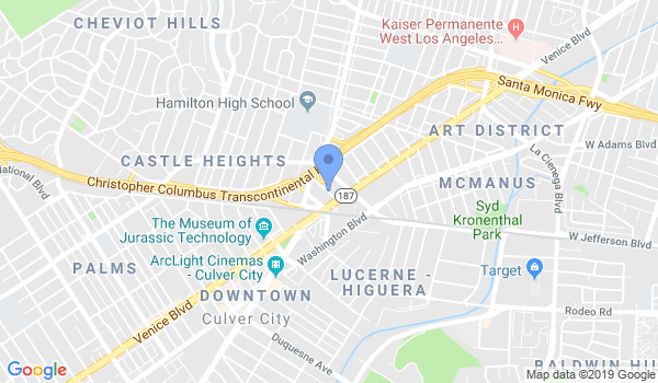 Los Angeles Aiki Kai location Map