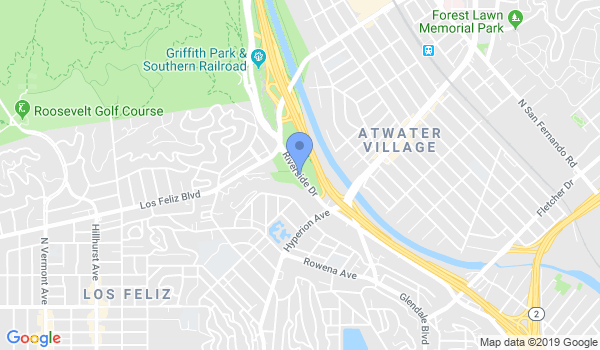 #LADocePares @ Los Angeles Doce Pares location Map