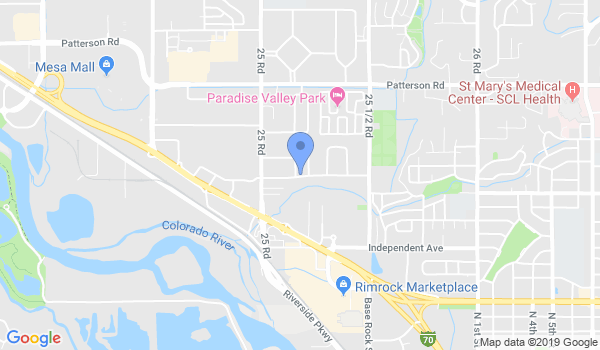 Martial Arts Research Systems of Colorado location Map