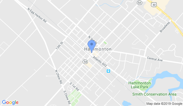 MacKenzie & Yates Martial Arts - Hammonton location Map