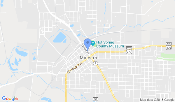 Malvern Taekwondo Academy location Map