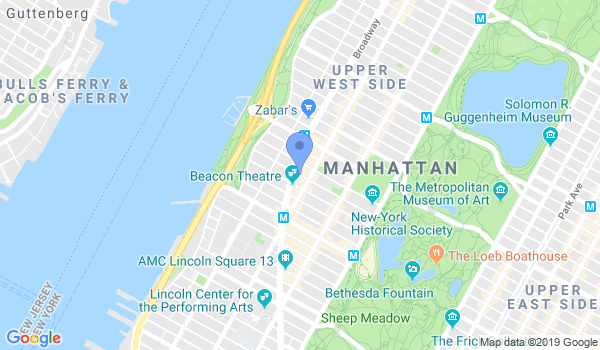 Manhattan Tae Kwon DO location Map