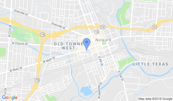 Mark Matheny Ju-Jitsu & Sbmssn location Map