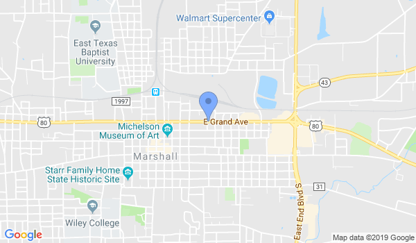 Marshall Karate location Map