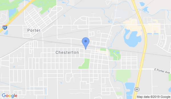 Chesterton Martial Arts and Fitness location Map