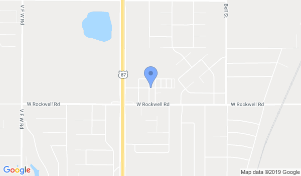Martial Arts Amarillo TX location Map