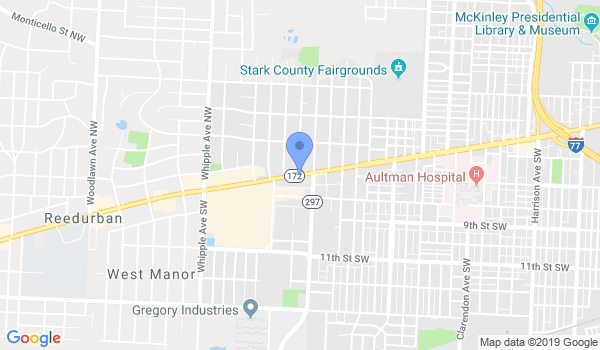 Ohio Kung Fu Association location Map
