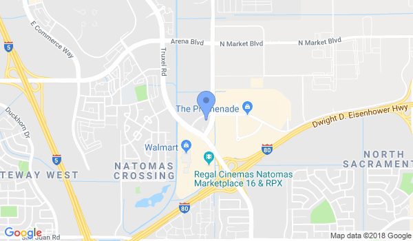 Academy Of Martial Arts Sacramento location Map