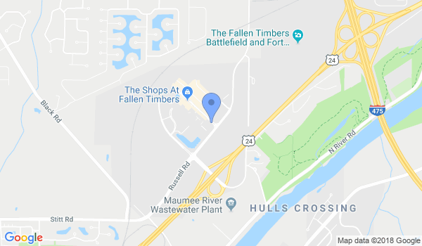Martial Arts Center - Shops at Fallen Timbers location Map