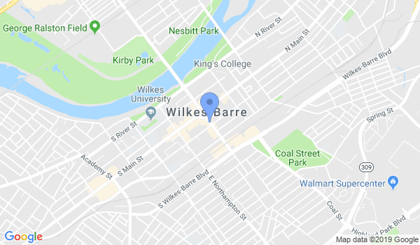 Martin's Karate location Map