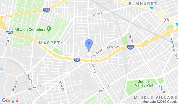 Maspeth Kickboxing location Map
