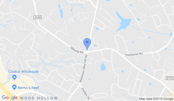 Martial Arts Carolina location Map