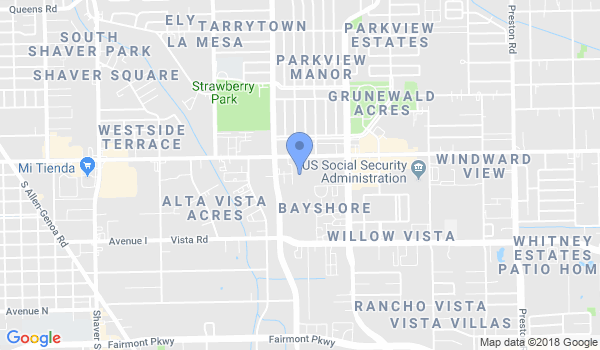 Masters Tae Kwon DO Academy location Map
