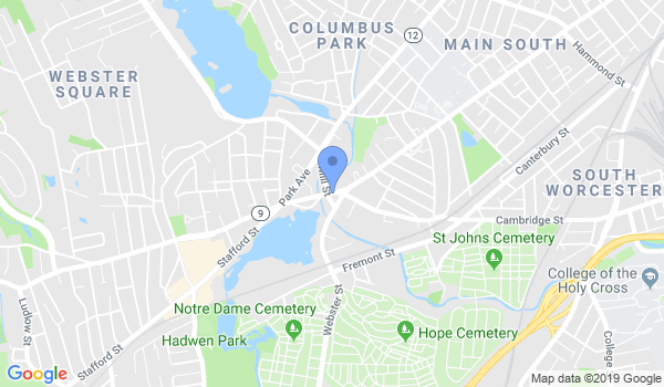 Maury's Kung Fu Academy location Map