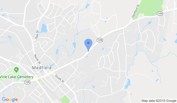 Medfield Karate location Map