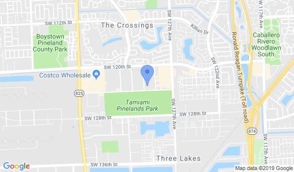 Miami Kung FU & Kickboxing location Map