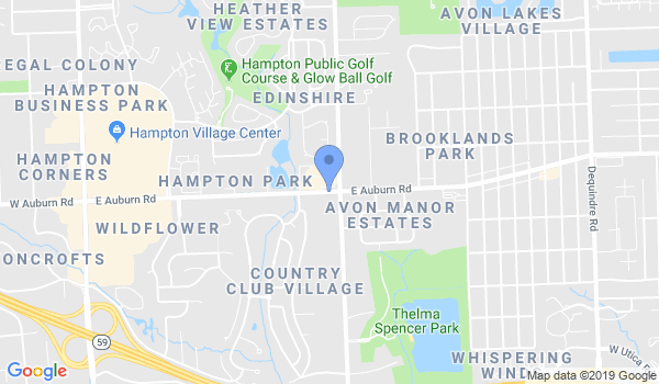 Michigan Aikido Academy location Map