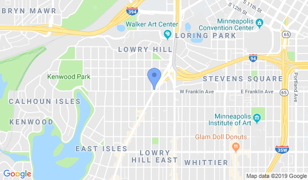 Midwest Karate Assn location Map