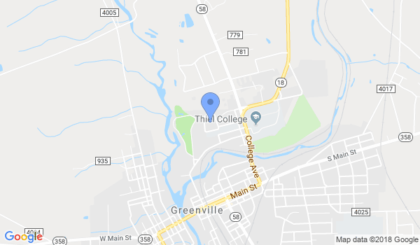 Thiel Aikikai / Thiel College Aikido location Map
