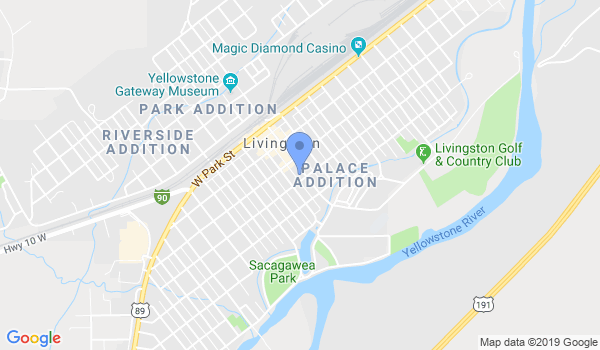 Montana Karate location Map