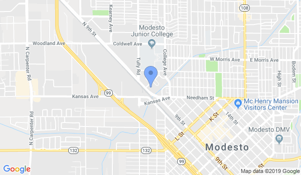 Moore's Karate location Map